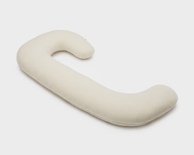 Almohada de lana para embarazadas en forma de C