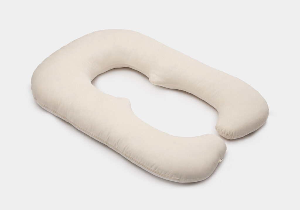 wollen zwangerschapskussen in U-vorm