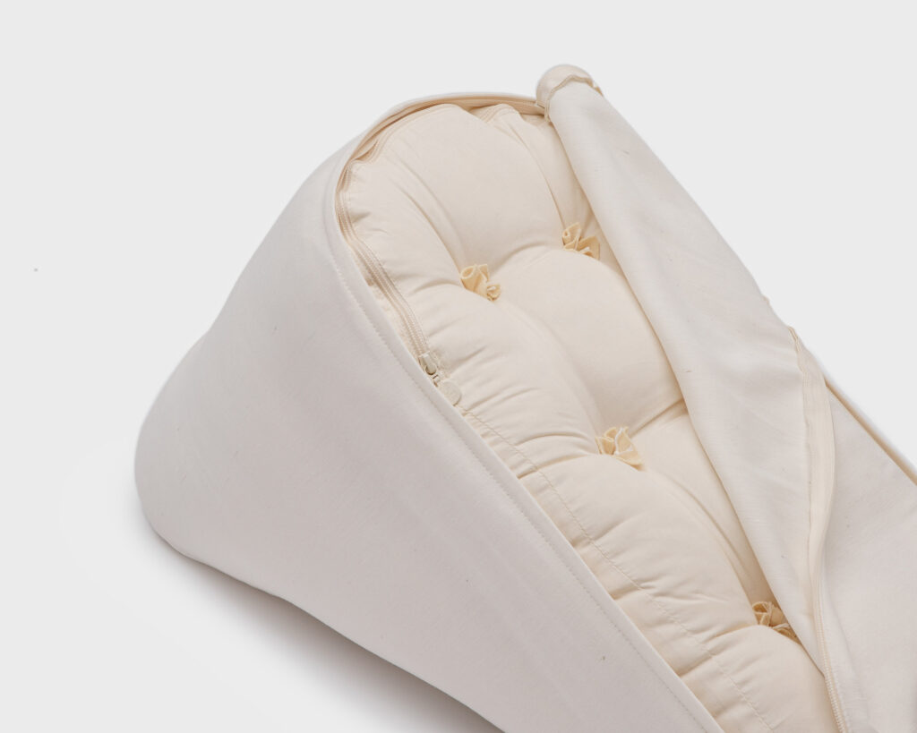 hjem av ull lesepute med putevar