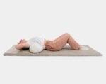 Wool yoga bolster