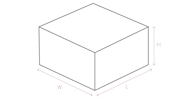 ottoman kub dimension diagram