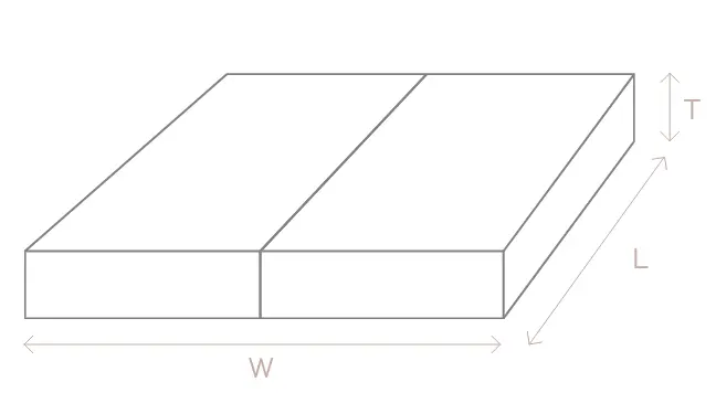 diagram over dimensioner for delt madras