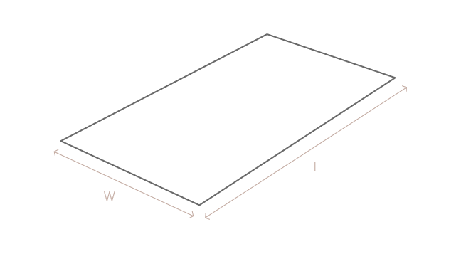 sängkläder för resor mått diagram