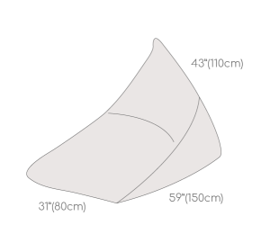 diagrama grande de puf triangular
