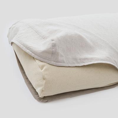linen pillow flat sides