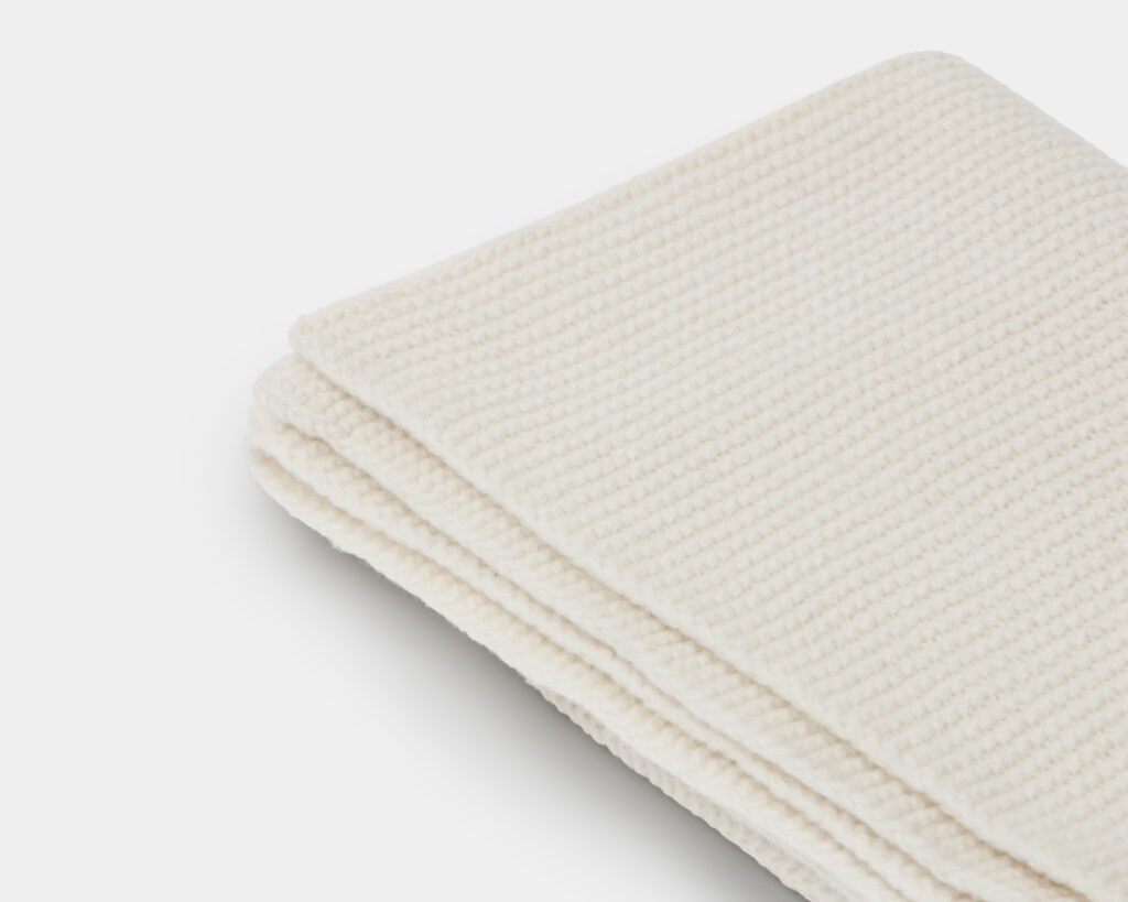 home of wool poncho folded
